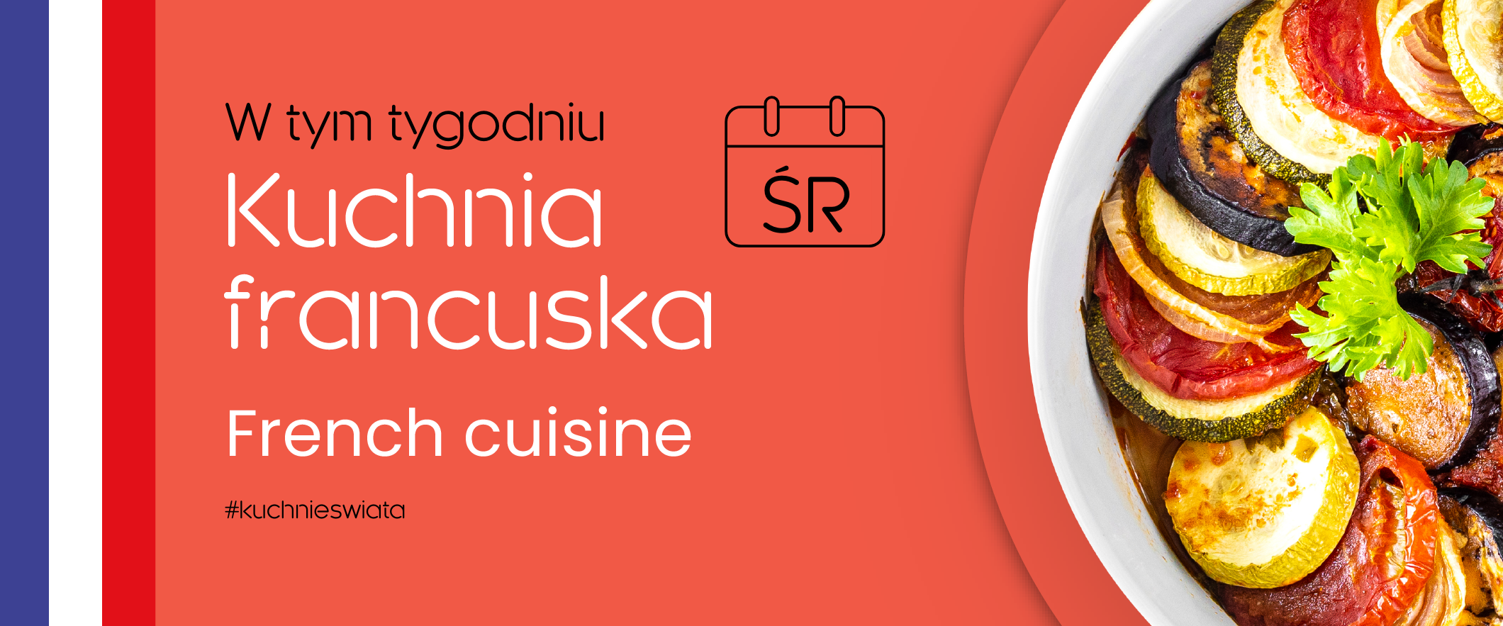 W każdą środę zapraszamy Was w kulinarną podróż smaków 🌶️ 
Tego dnia Nasi kucharze szykują dla Was dodatkowe dania charakterystyczne dla kuchni z różnych zakątków świata 🌍